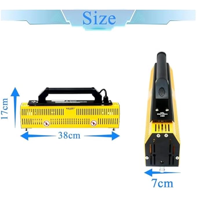 Solary INFRARED PAINT DRYING LAMP, INFRARED PAINT CURING LAMP, 1000W HANDHELD SHORT WAVE INFRARED PAINT DRYER LAMP FOR CAR BODYWORK REPAIR - Image 5